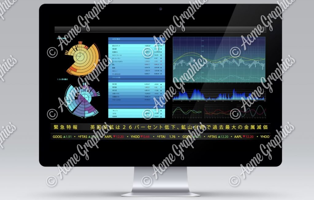 Motion graphics for action computer props - Acme Graphics