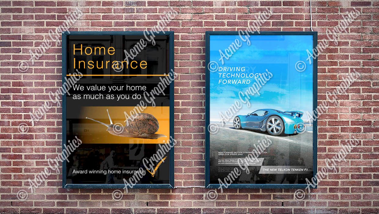 advertising posters