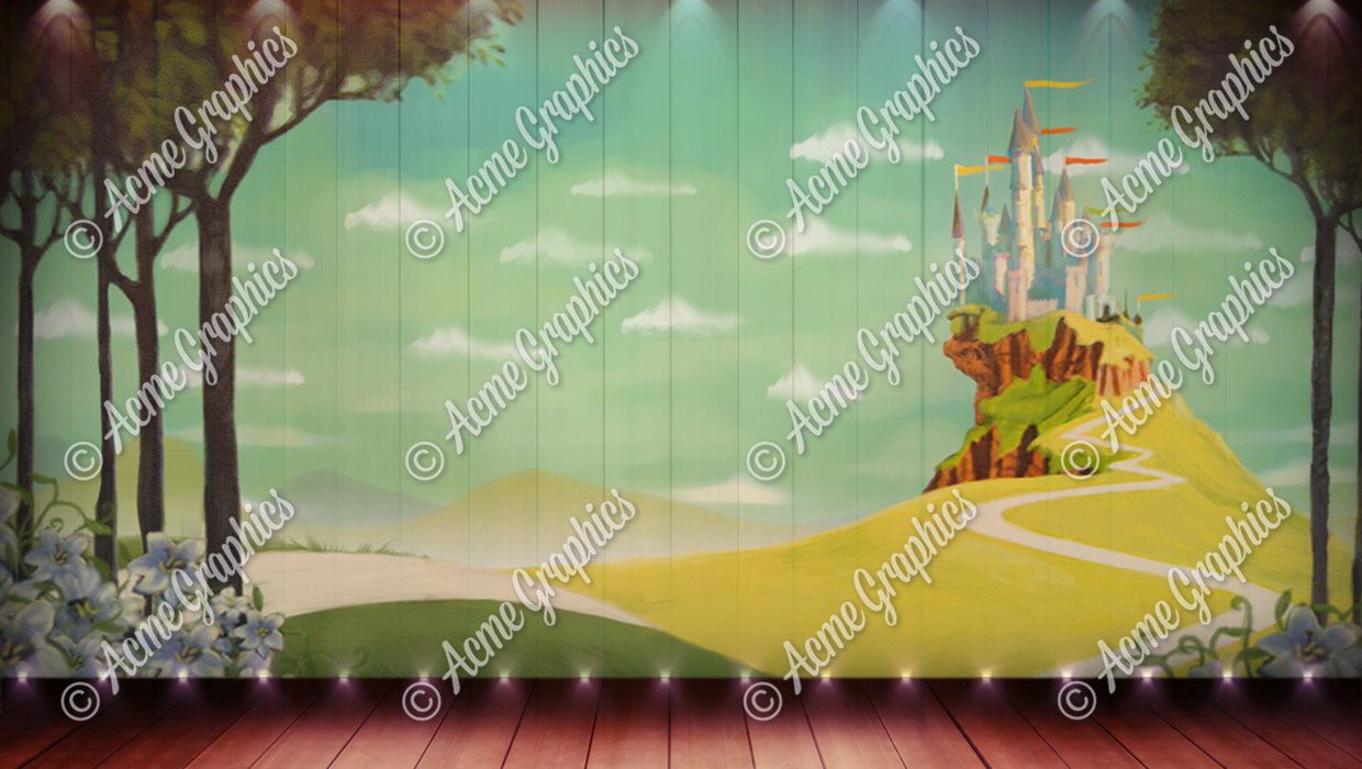 Backdrop fairytale