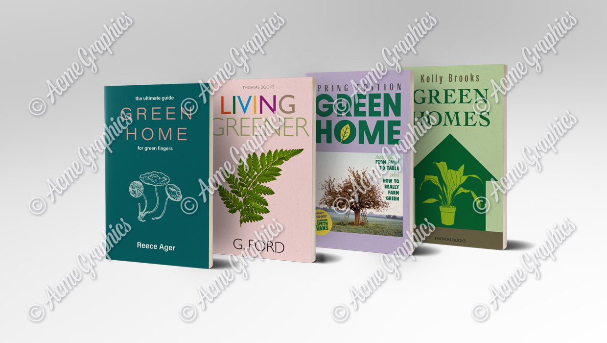 Eco Book Props. Green Props