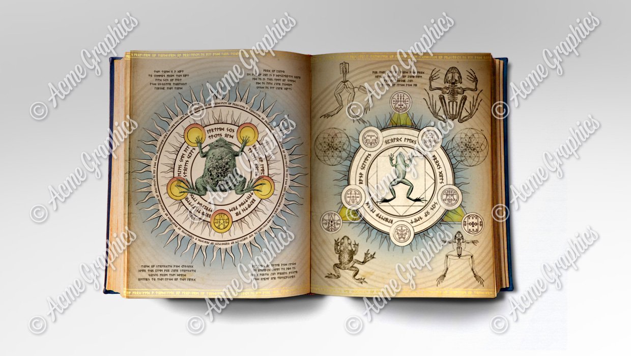 Frog and toad spellbook