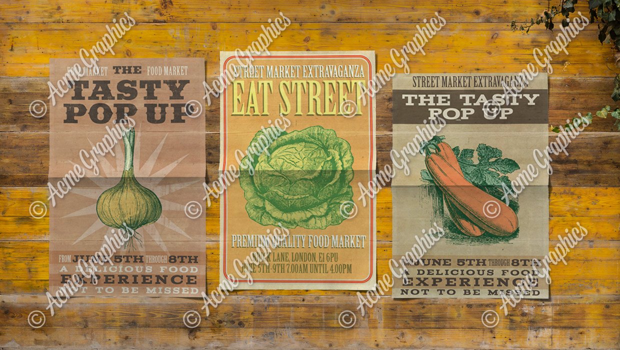 food posters