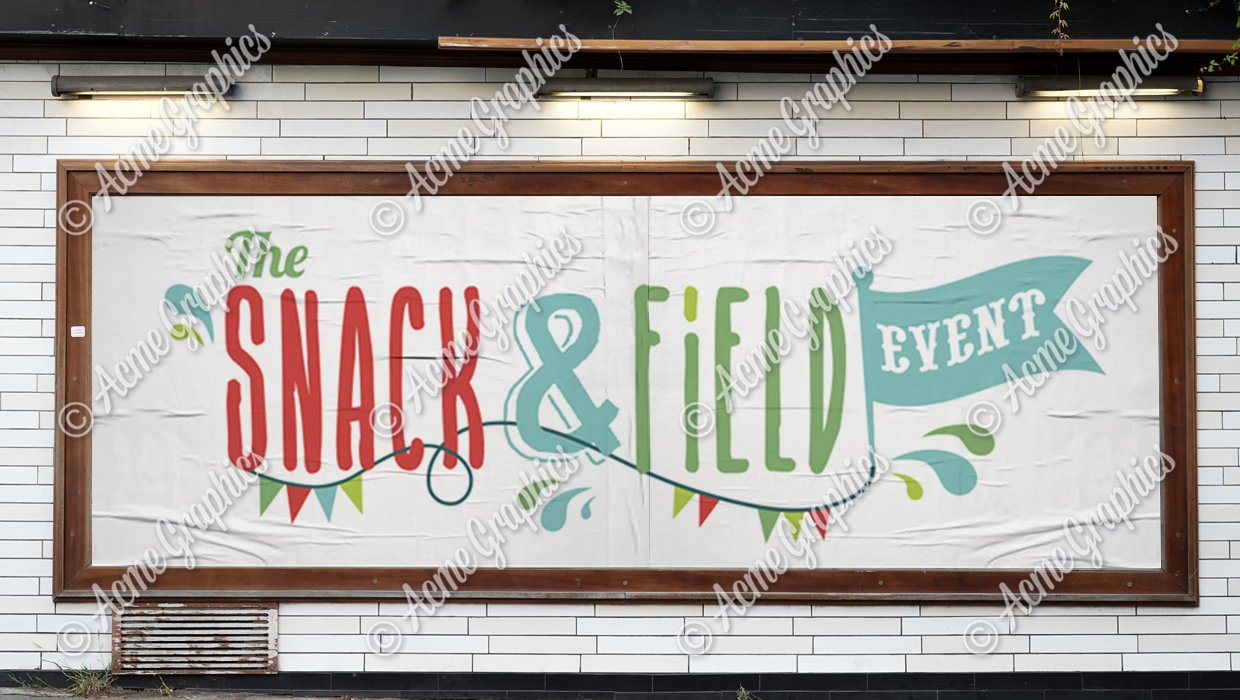 Snack-and-field-sign