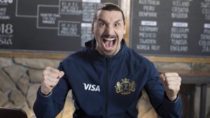 Zlatan visa advert