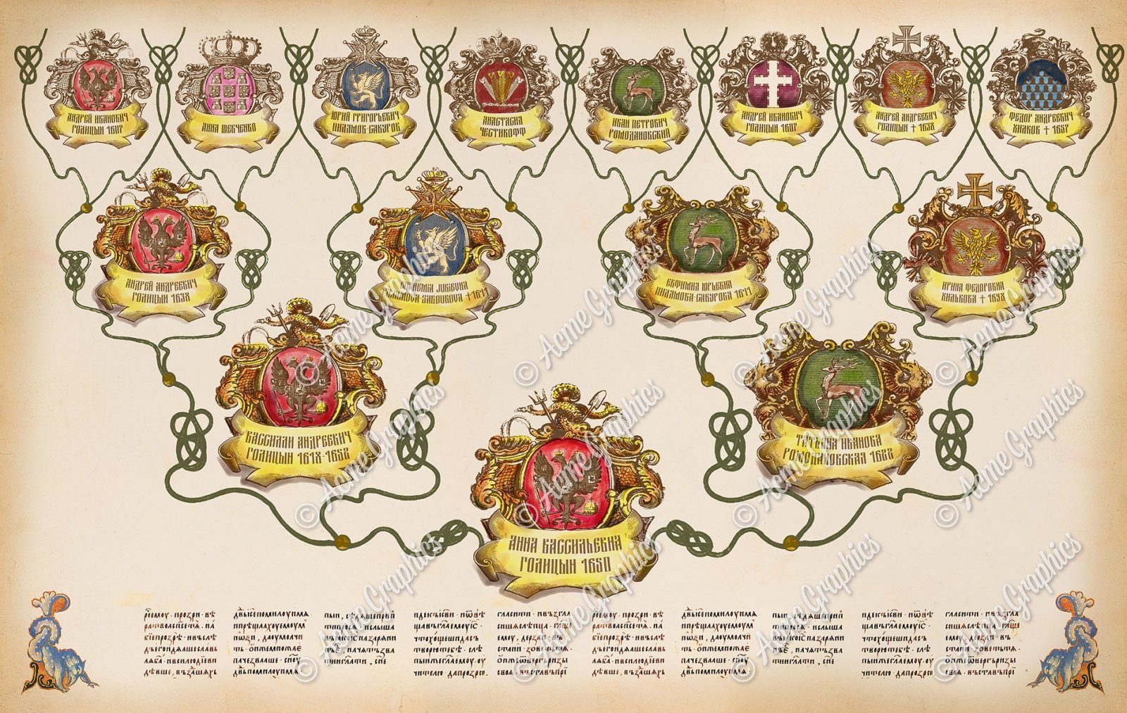 Catherine the great's family tree