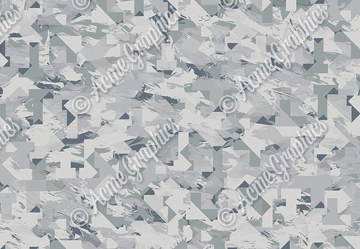 Futuristic Camouflage design for costume - Acme Graphics