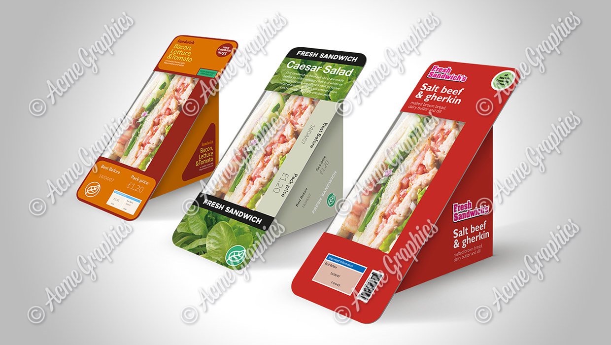 Sandwiches prop packs for easy clearance