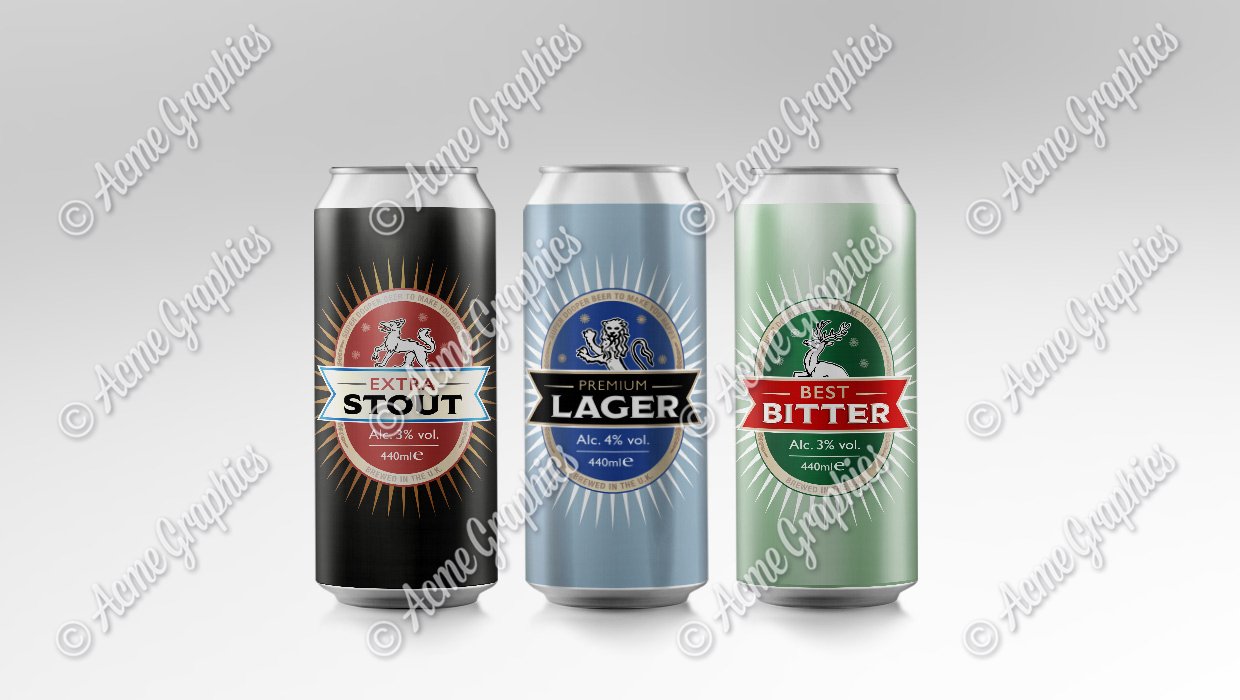 own brand lager and beer