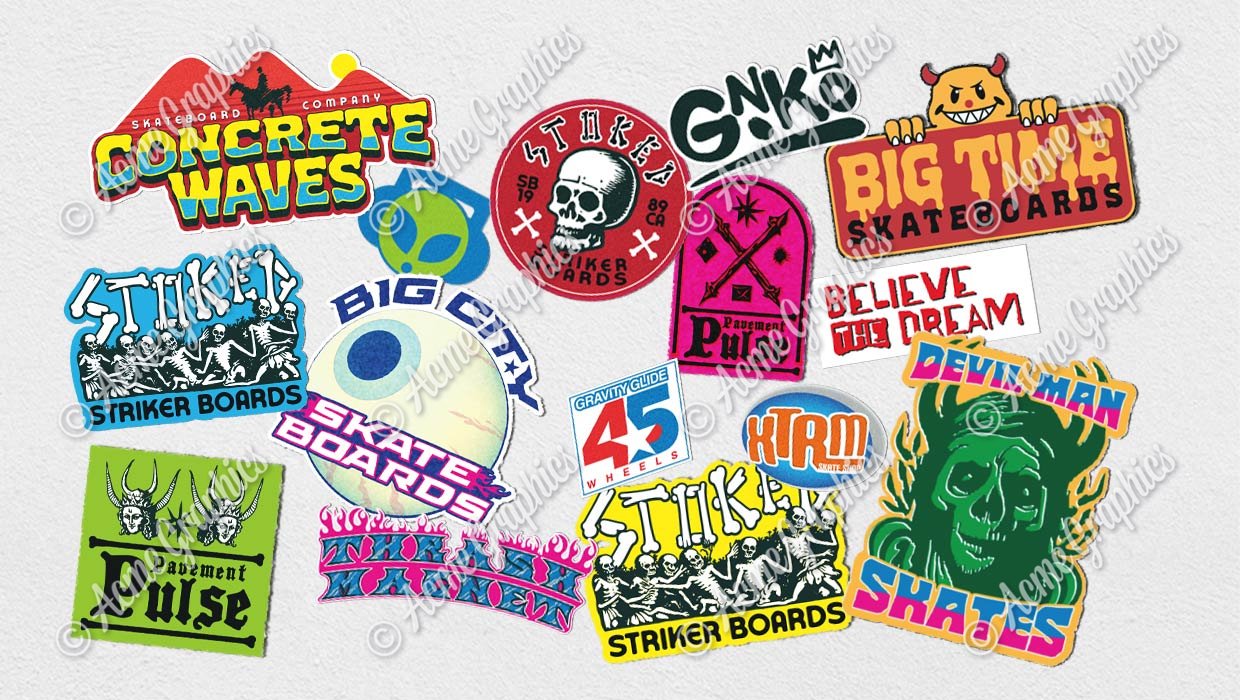 Prop Skateboarding Stickers