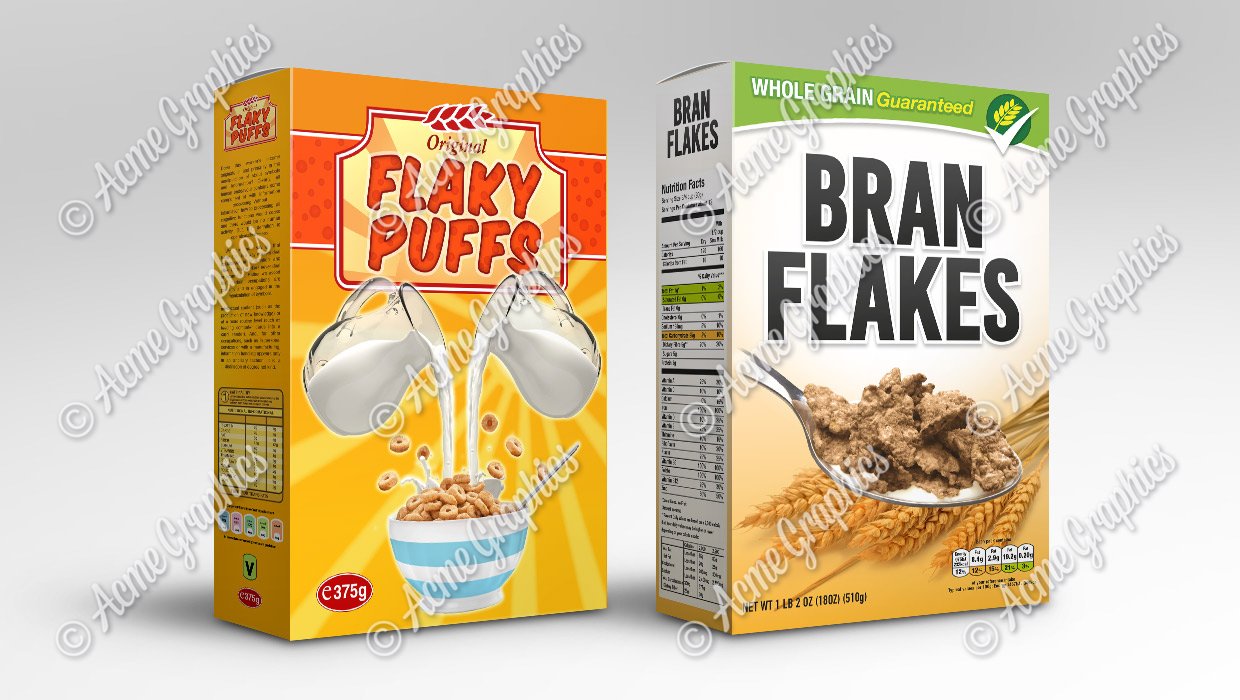 cereal packets 3